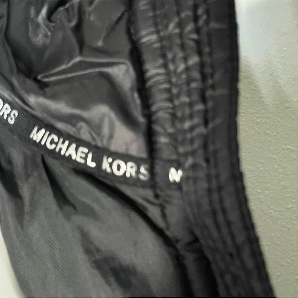 COPY - Michael Kors Women's Quilted Mixed Media Coat Black Size S Winter Casual